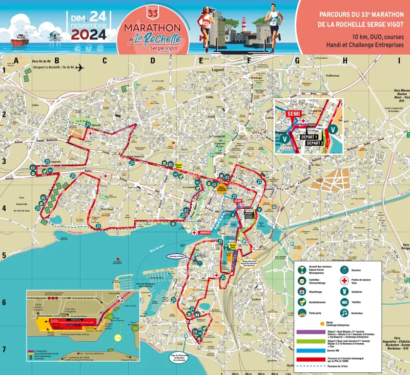 Wind Rises Bridge Marathon de La Rochelle 2026: Route, Elevation & Start Time