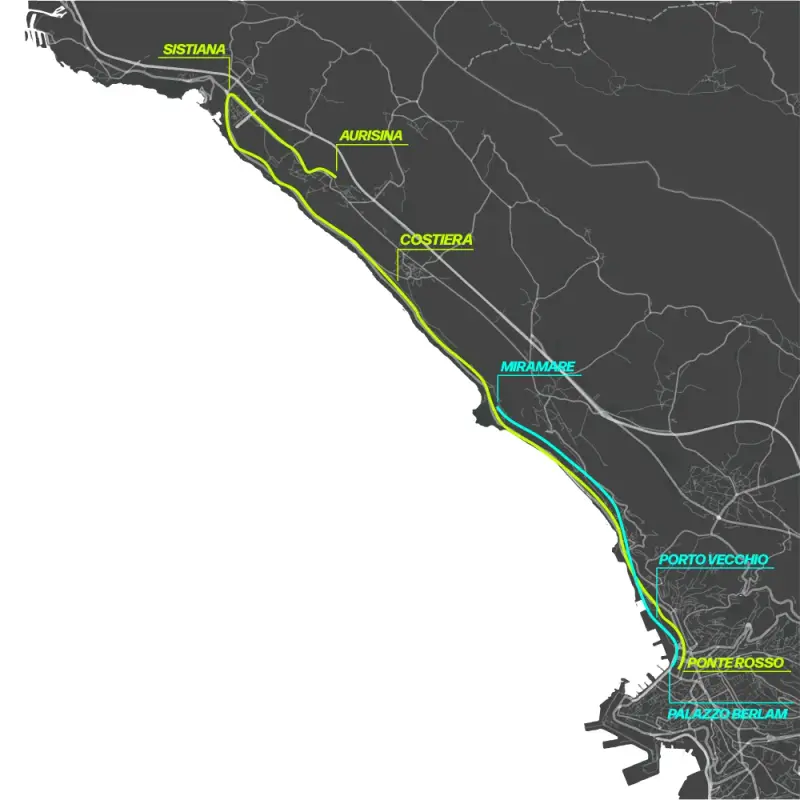 Maratona di Trieste course map and route