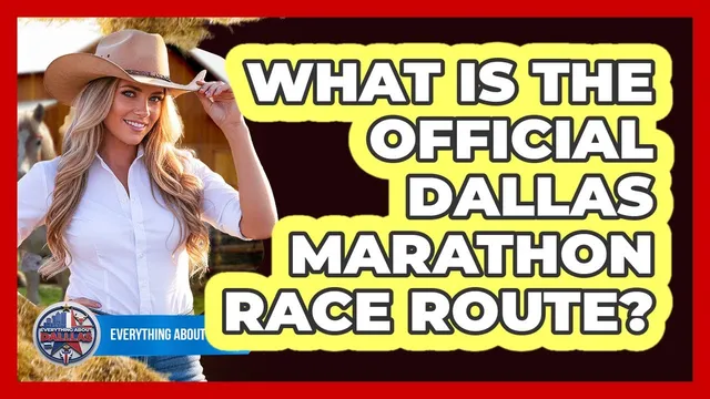 What Is The Official Dallas Marathon Race Route? video thumbnail