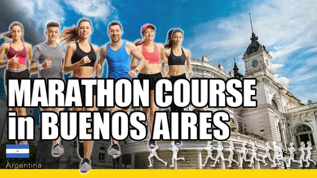 Marathon course at Buenos Aires Marathon video thumbnail