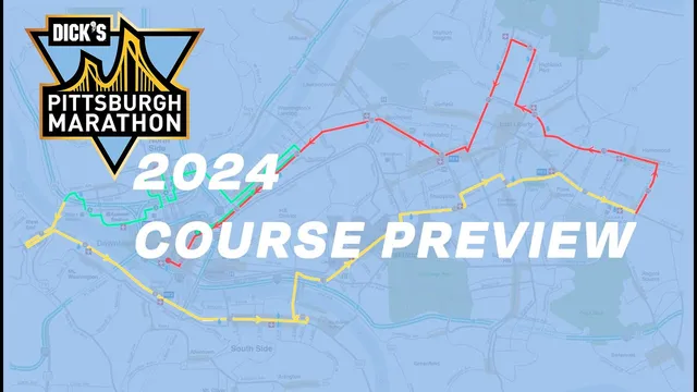PITTSBURGH MARATHON | 2024 Official Course Preview video thumbnail