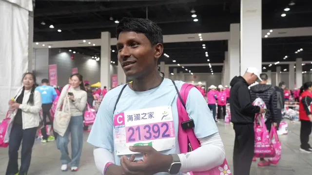 Runners embrace spring scenery at 2026 Wuxi Marathon video thumbnail