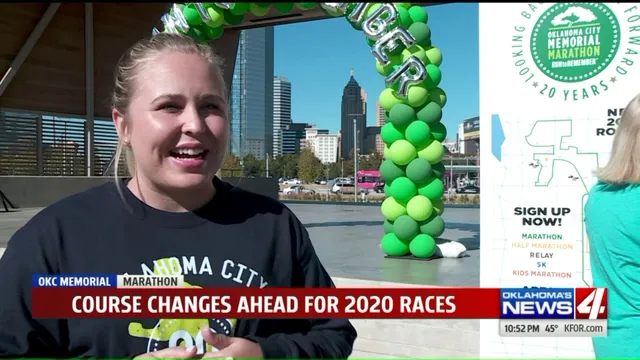 Oklahoma City Memorial Marathon organizers announce new finish line location; unveil new courses video thumbnail