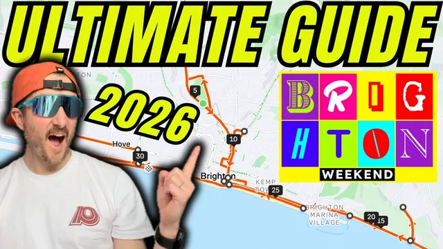 BRIGHTON MARATHON GUIDE: Full COURSE PREVIEW plus tips and advice for runners and spectators! video thumbnail