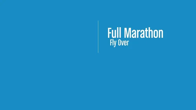 Marathon 3D Flyover - BMO Vancouver Marathon video thumbnail
