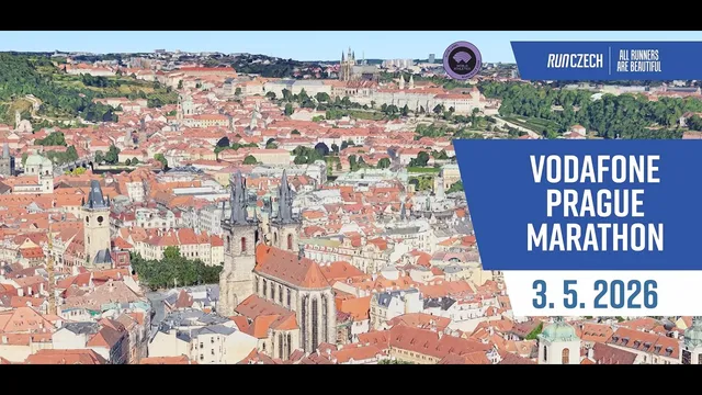 Vodafone Prague Marathon 2026 - Course overview video thumbnail