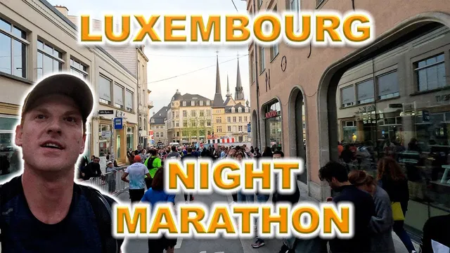 Luxembourg Night Marathon 42 km Course video thumbnail