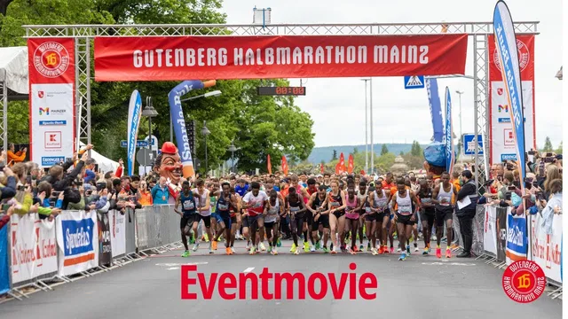 Gutenberg Halbmarathon Mainz - Eventmovie video thumbnail