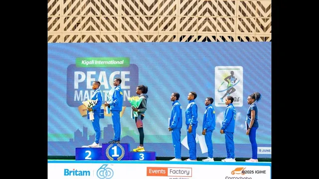 KIGALI INTERNATIONAL PEACE MARATHON 2025 HIGHLIGHTS video thumbnail