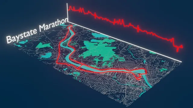 Baystate Marathon Course video thumbnail