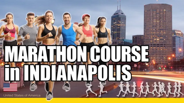 Marathon course at Indianapolis Monumental Marathon video thumbnail