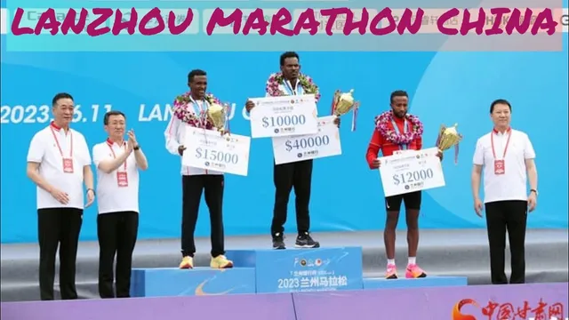 Lanzhou Marathon 2023 Highlights | 40,000 Participants Running in the Marathon | 11 June 2023 China video thumbnail