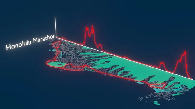 Honolulu Marathon Course video thumbnail