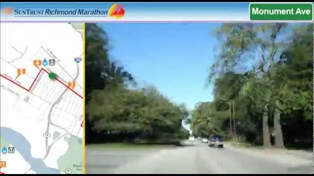 Richmond Marathon Course Visualization video thumbnail