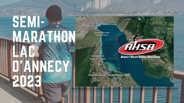 Semi-Marathon du Lac d'Annecy 2023 : Découvrez le parcours complet video thumbnail